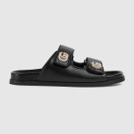 Gucci Women’s sandal with crystal Double G